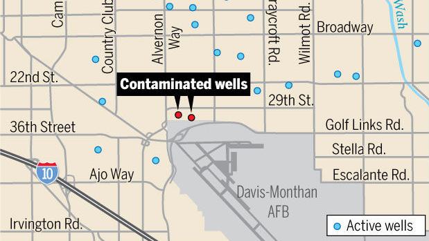 2 Tucson wells near D-M base found tainted with toxic compounds